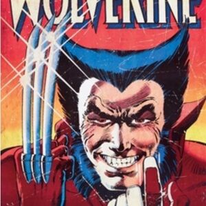Wolverine Comic Art Poster Aprox Size 24x36 Inches